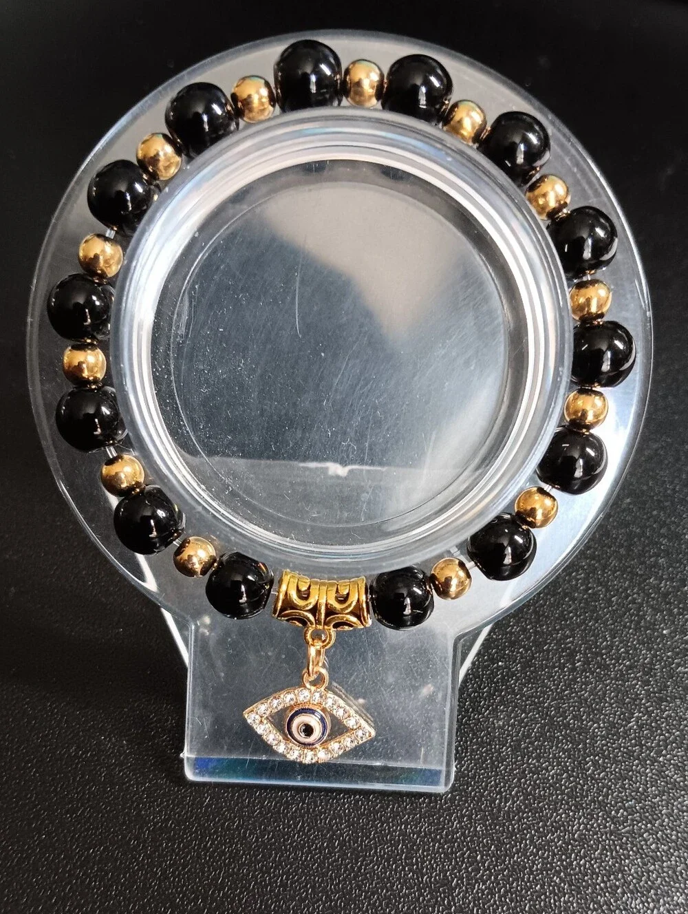 Beaded Evil Eye Bracelet